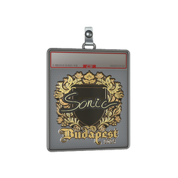 Sticker Slab | Sonic (Gold) | Budapest 2025