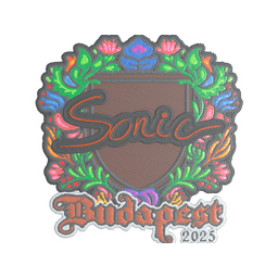 Sonic (Embroidered) | Budapest 2025