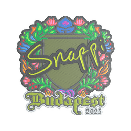 Snappi (Embroidered) | Budapest 2025