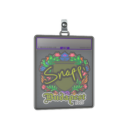 Sticker Slab | Snappi (Embroidered) | Budapest 2025