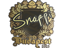 Sticker | Snappi (Gold) | Budapest 2025