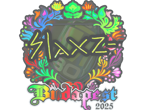Sticker | slaxz- (Holo) | Budapest 2025