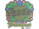 Sticker | slaxz- (Embroidered) | Budapest 2025