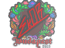 Sticker | sk0R (Embroidered) | Budapest 2025