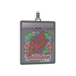 Sticker Slab | sk0R (Embroidered) | Budapest 2025