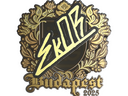 Sticker | sk0R (Gold) | Budapest 2025