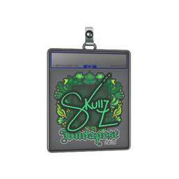 Sticker Slab | skullz | Budapest 2025