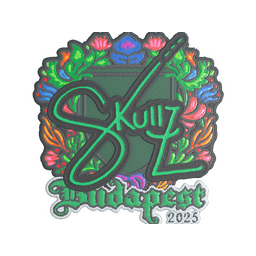 skullz (Embroidered) | Budapest 2025