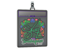 Sticker Slab | skullz (Embroidered) | Budapest 2025