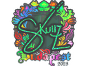 Sticker | skullz (Holo) | Budapest 2025