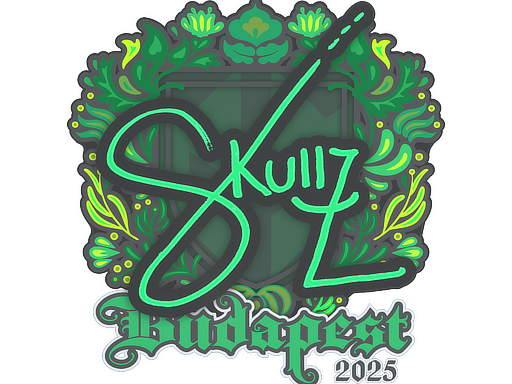 Sticker | skullz | Budapest 2025