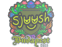 Sticker | sjuush (Embroidered) | Budapest 2025
