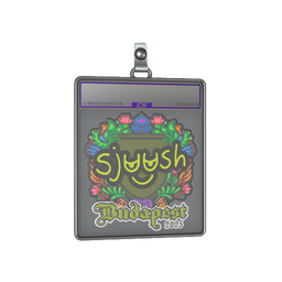Sticker Slab | sjuush (Embroidered) | Budapest 2025