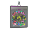 Sticker Slab | sjuush (Holo) | Budapest 2025