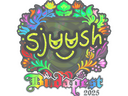 Sticker | sjuush (Holo) | Budapest 2025