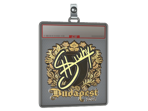 Sticker Slab | siuhy (Gold) | Budapest 2025