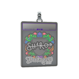 Sticker Slab | sh1ro (Embroidered) | Budapest 2025