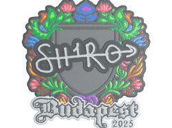 Sticker | sh1ro (Embroidered) | Budapest 2025
