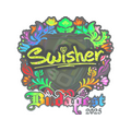 Sticker | Swisher (Holo) | Budapest 2025