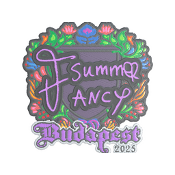 Summer (Embroidered) | Budapest 2025