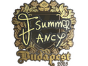 Sticker | Summer (Gold) | Budapest 2025