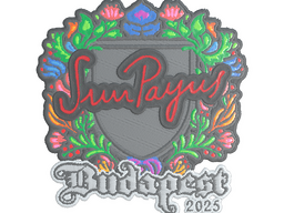 Sticker | SunPayus (Embroidered) | Budapest 2025