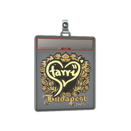 Sticker Slab | Starry (Gold) | Budapest 2025