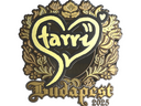 Sticker | Starry (Gold) | Budapest 2025