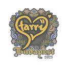 Sticker | Starry | Budapest 2025