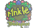 Sticker | r1nkle (Embroidered) | Budapest 2025