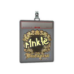 Sticker Slab | r1nkle (Gold) | Budapest 2025