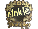 Sticker | r1nkle (Gold) | Budapest 2025