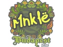 Sticker | r1nkle | Budapest 2025