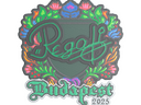 Sticker | regali (Embroidered) | Budapest 2025