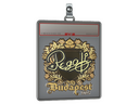 Sticker Slab | regali (Gold) | Budapest 2025
