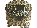 Sticker | regali (Gold) | Budapest 2025
