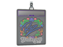 Sticker Slab | REZ (Embroidered) | Budapest 2025