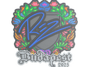 Sticker | REZ (Embroidered) | Budapest 2025