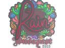 Sticker | rain (Embroidered) | Budapest 2025