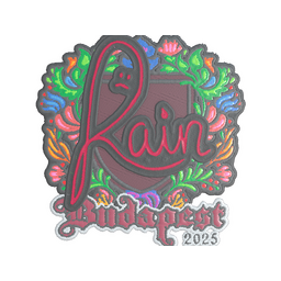 rain (Embroidered) | Budapest 2025
