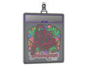 Sticker Slab | rain (Embroidered) | Budapest 2025