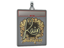 Sticker Slab | rain (Gold) | Budapest 2025