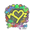Sticker | ropz (Holo) | Budapest 2025