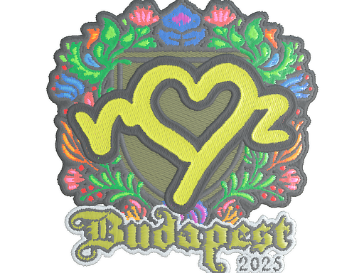 Sticker | ropz (Embroidered) | Budapest 2025
