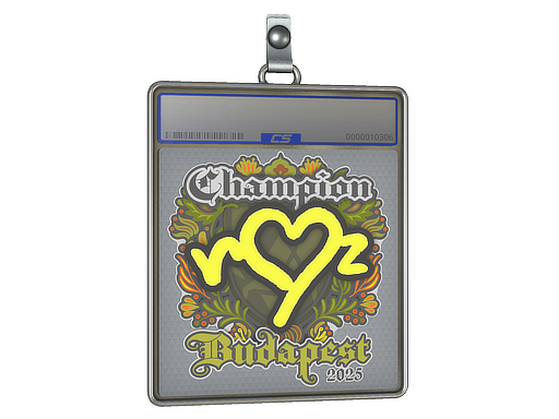 Sticker Slab | ropz (Champion) | Budapest 2025