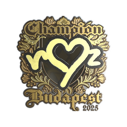 Sticker | ropz (Gold, Champion) | Budapest 2025