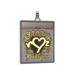 Sticker Slab | ropz (Gold, Champion) | Budapest 2025