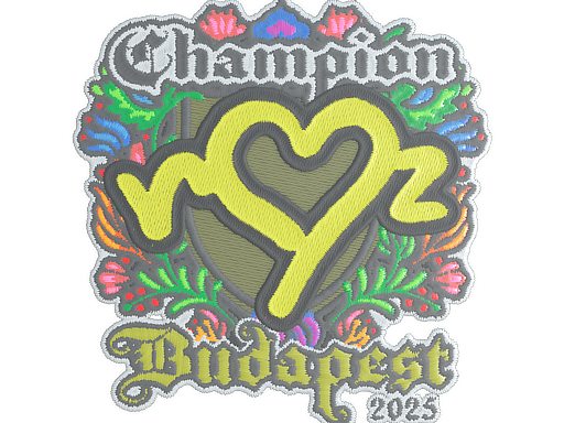 Sticker | ropz (Embroidered, Champion) | Budapest 2025