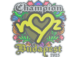 Sticker | ropz (Embroidered, Champion) | Budapest 2025