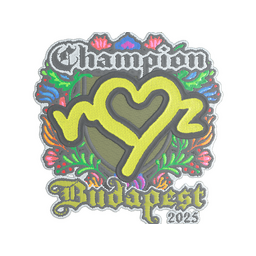 Sticker | ropz (Embroidered, Champion) | Budapest 2025